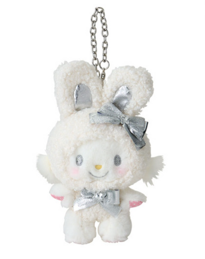 Sanrio三丽鸥｜Mascot Charm / Fluffy Snow Rabbit冬日毛茸茸银白初雪小兔系列可爱角色玩偶挂件/包挂｜约10×4×16.5cm