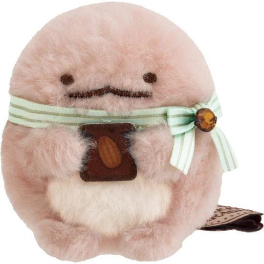 Sumikko gurashi｜Bean Master mini Tenori Plush Doll Chocolate Fair San-X Japan｜60×55×50mm approx.