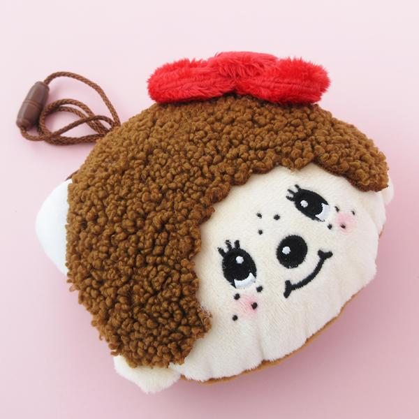 Monchhichi｜Monchhichi × Sanrio Mascot Neck Pouch - Hello Kitty｜123×130×50mm approx.