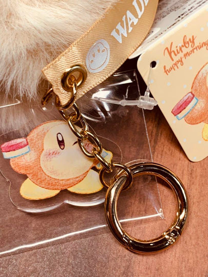Kirby星之卡比｜毛茸茸球球挂件/钥匙扣｜约7.5  x 5 x 4cm