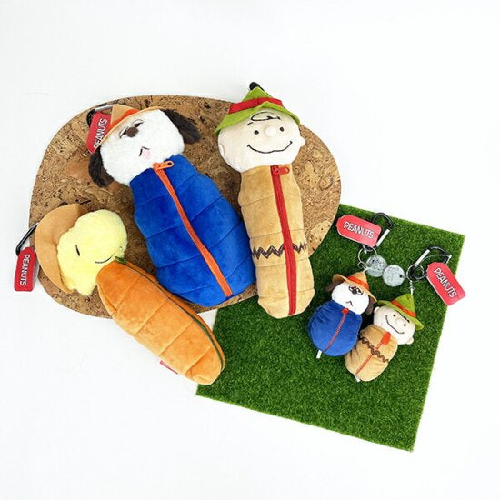 Snoopy｜露营睡袋系列挂件｜约12cm×6.5cm×5cm