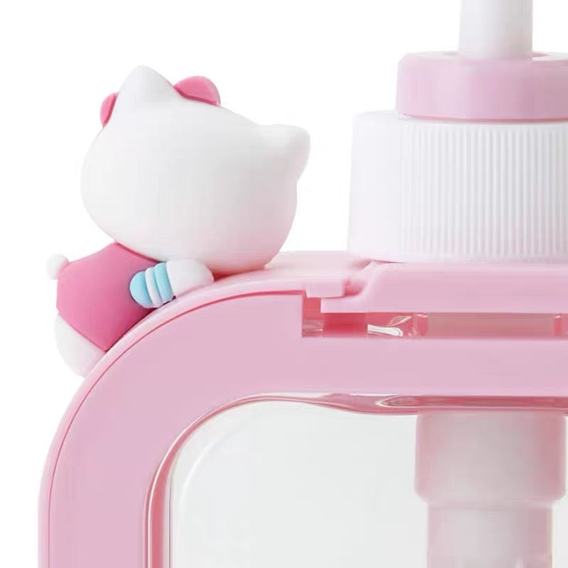 Sanrio三丽鸥｜Sanrio Original Pump Bottle洗手液瓶S-M｜M约 12.6×5.7×19cm/S约6.0 x 16.0 x 12.0cm