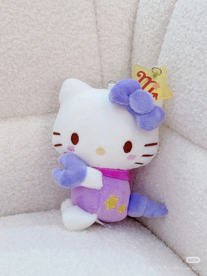 Sanrio三丽鸥｜Avail联名Hello Kitty凯蒂猫50周年限定12星座毛绒玩偶挂件/包挂