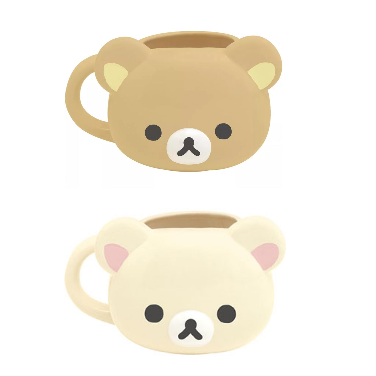 Rilakkuma轻松熊｜BASIC RILAKKUMA Favorite Things Mug超可爱角色熊头圆滚滚陶瓷马克杯/水杯/咖啡杯｜约90 x 90 Dia.mm