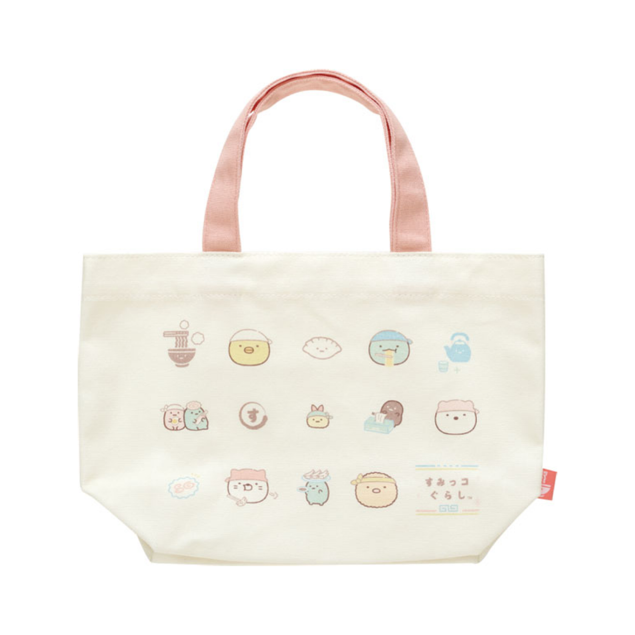 Sumikko gurashi角落生物｜Japan San-X Mini Tote Bag - Sumikko Gurashi / Anytime Ramen拉面店系列迷你托特包/手提包/正反都可爱｜约200×320×100mm