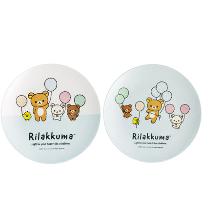 Rilakkuma｜Main Plate Rilakkuma Skater Plate｜Approx. 200 mm in diameter x 17 mm in height