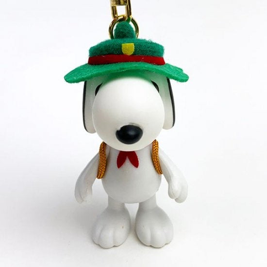 Snoopy｜运动橡胶史努比小挂件｜约6×3×4cm