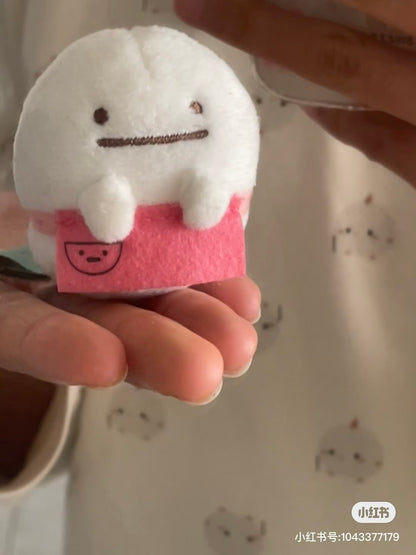 Sumikko gurashi角落生物｜San-X Sumikko Gurashi Tenori Plush (SS)可爱角色基础款毛绒小玩偶/手玉｜5 × 4.5 × 5 cm approx.