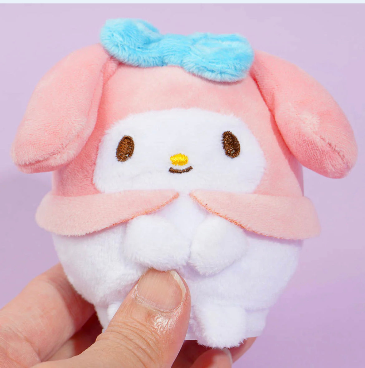 Sanrio三丽鸥｜Plushie Talking Toy - Mini超可爱会模仿说话互动的迷你圆滚滚毛绒玩具/玩偶/公仔｜约 H9.2 x W8.7cm