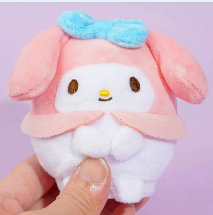 Sanrio三丽鸥｜Plushie Talking Toy - Mini超可爱会模仿说话互动的迷你圆滚滚毛绒玩具/玩偶/公仔｜约 H9.2 x W8.7cm