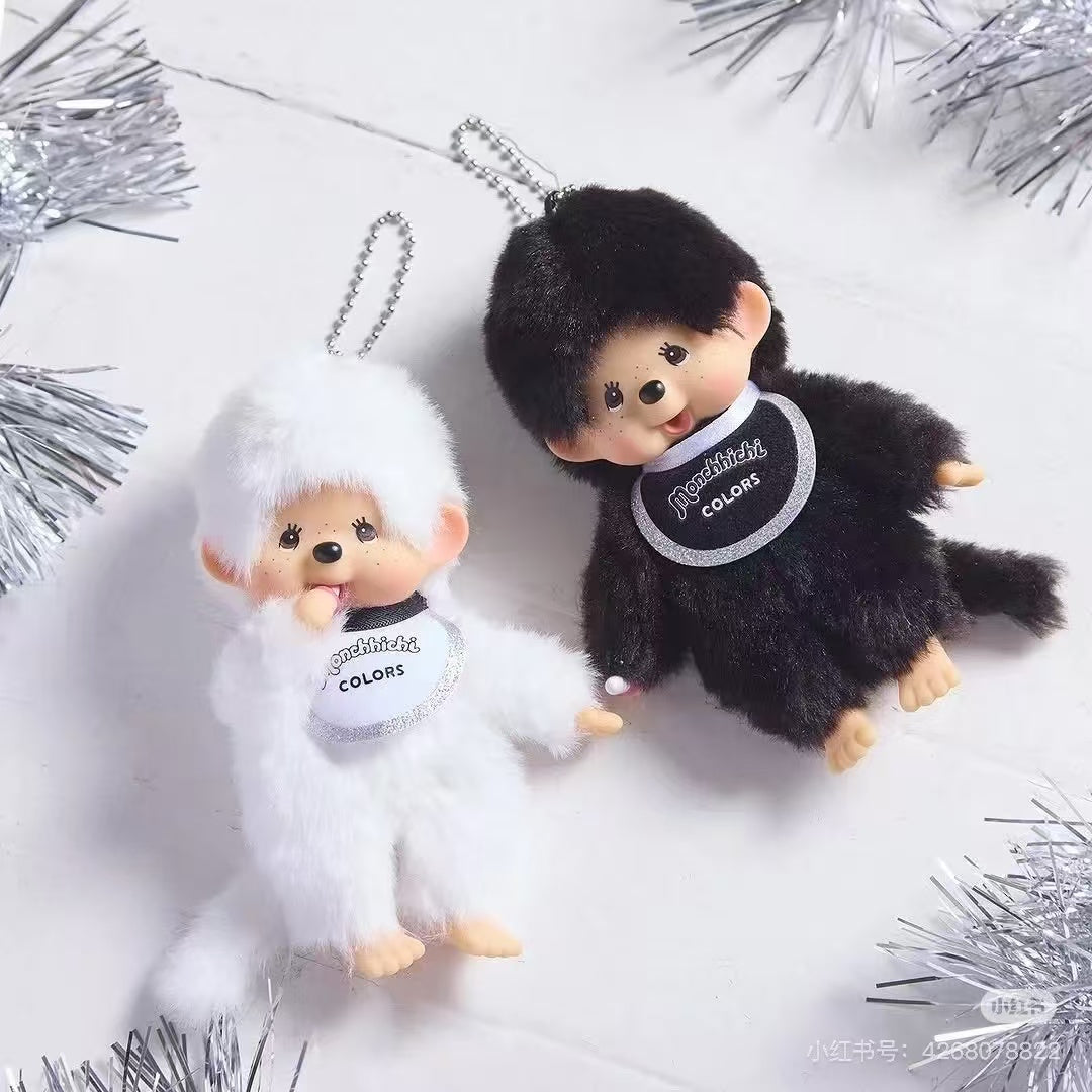 【limit 1】Monchhichi｜COLORS Mascot Holder /Plush Keychain｜H13.5 x W8.5 x D5.5cm approx.