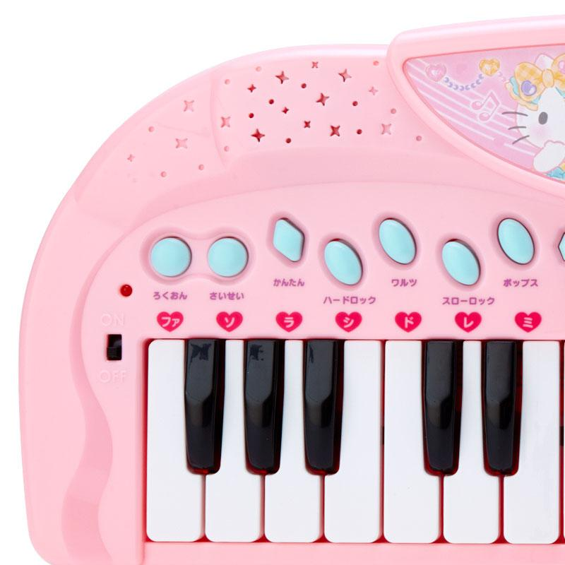 Sanrio三丽鸥｜Hello Kitty Electronic Keyboard Christmas Gift凯蒂猫粉色电子琴/钢琴键盘玩具/圣诞礼物｜约42.1 x 18.6 x 4.5cm