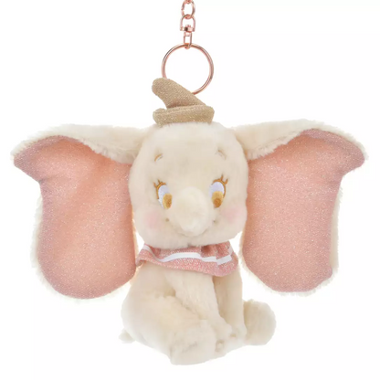 Disney迪士尼 ｜Plush Keychain Winter Shiny Color 东迪2024冬日金色闪亮系列毛绒玩偶钥匙扣挂件/包挂｜约H12×W11×D9cm