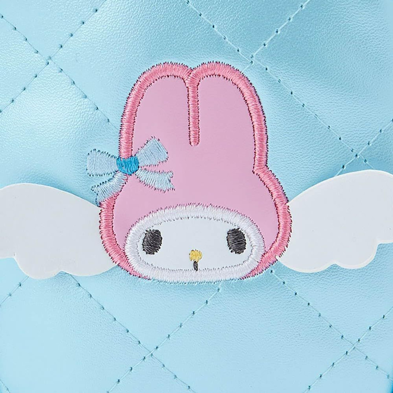 Sanrio三丽鸥｜Sanrio Original Mini Pouch / Dreaming Angel 2nd水色天使爱神系列蓝色小包｜约 13.7 x 12.8 x 6.6cm