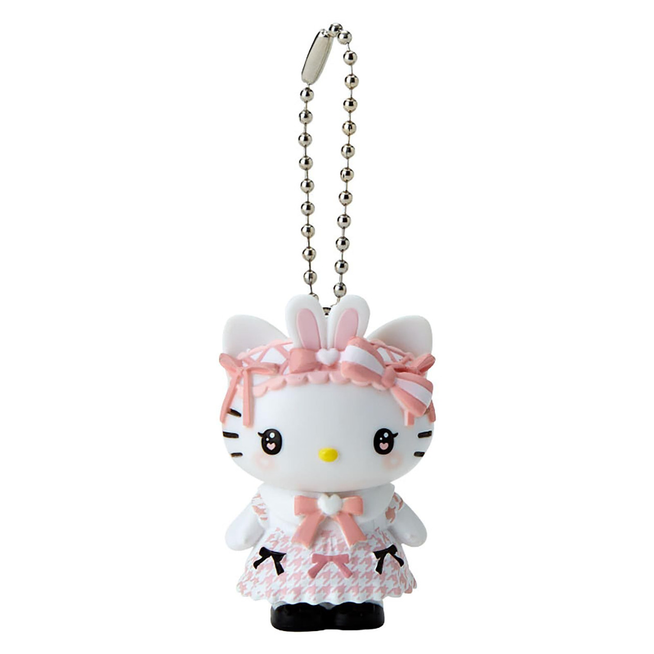 Sanrio三丽鸥｜Secret Mascot - Charm Keychain - Dream Ribbon Blind Box（a box of 8）梦幻蕾丝蝴蝶结千鸟格女仆地雷系玩偶挂件盲盒/全8种｜1枚入