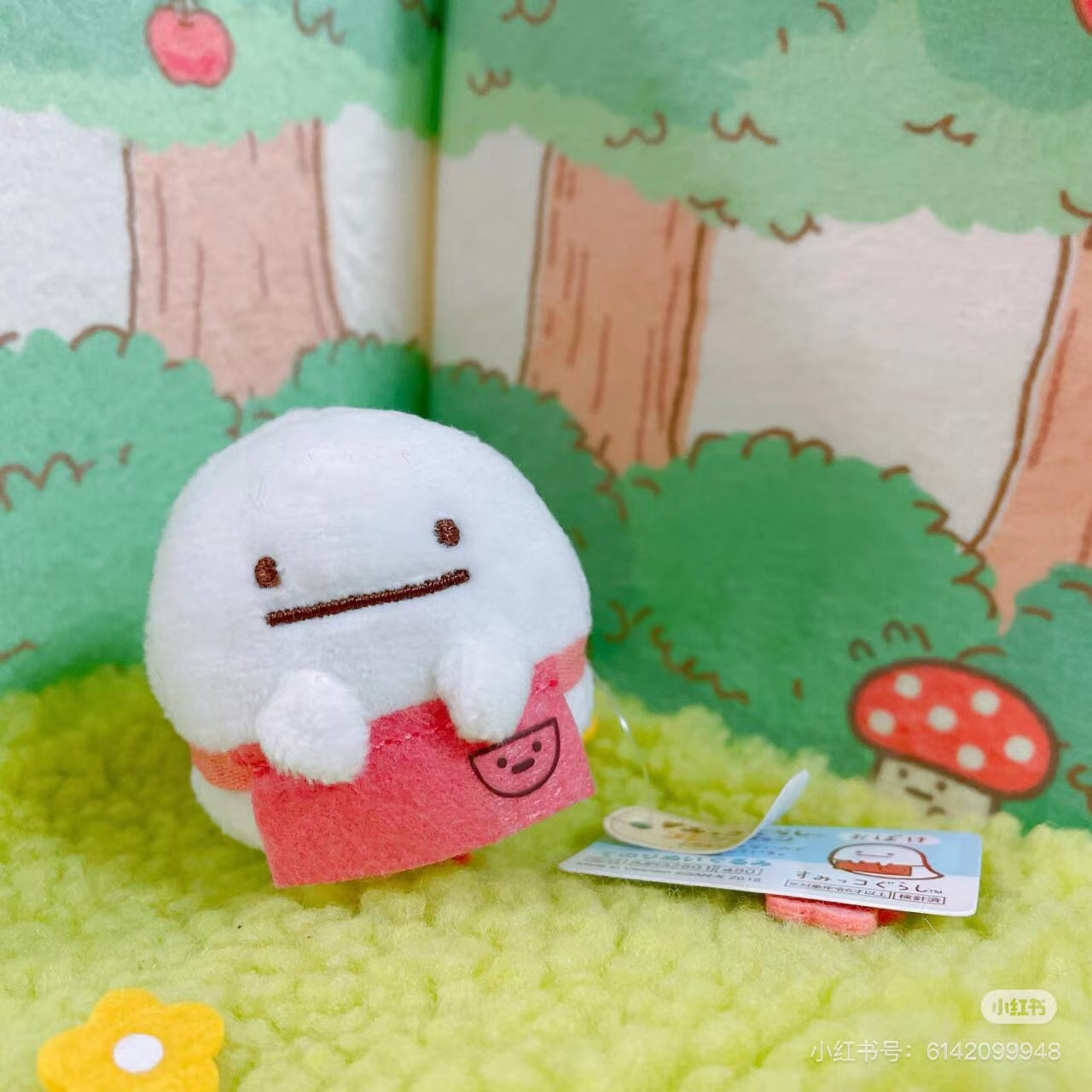 Sumikko gurashi角落生物｜San-X Sumikko Gurashi Tenori Plush (SS)可爱角色基础款毛绒小玩偶/手玉｜5 × 4.5 × 5 cm approx.