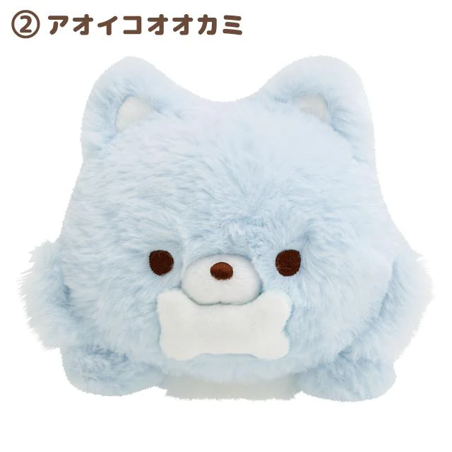 Rilakkuma轻松熊｜AoKogu no Otomari - Lap Plush Toy San-X新角色毛绒趴趴玩偶/公仔｜约120 x 130 x 190mm