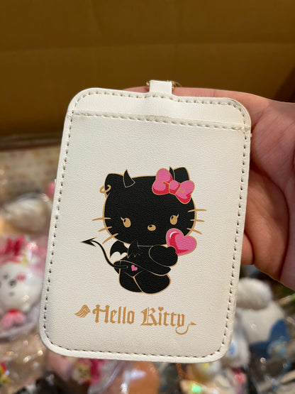 Sanrio三丽鸥｜Avail联名皮质感天使爱神Hello kitty卡包/卡套｜约Ｈ11xW7cm