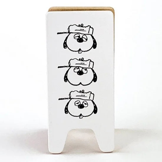 Snoopy｜小公告牌备忘夹/文件夹/Memo Stand/正反不同图案｜约3cm×7cm×3cm