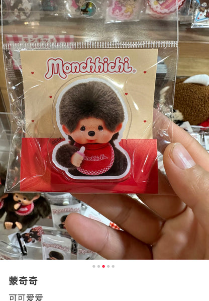 Monchhichi｜ Acrylic Clip｜W42 x H53mm approx.