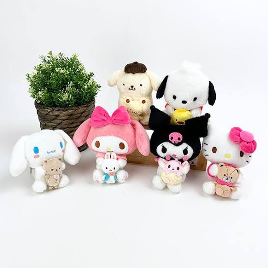 Sanrio｜经典毛绒造型再贩/可爱挂件｜约17cm×11cm×9cm