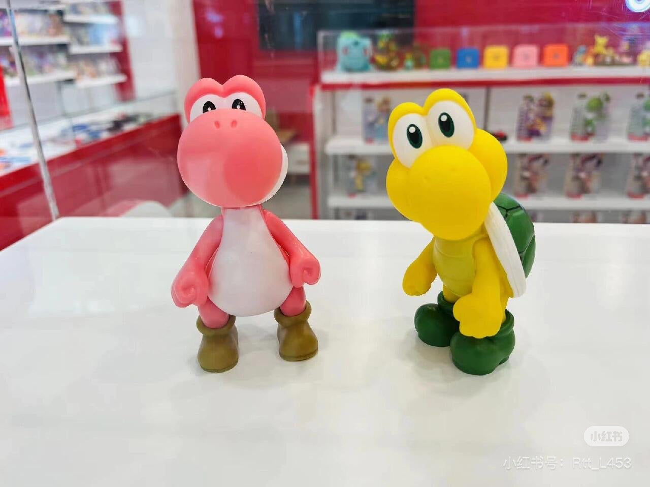 Nintendo｜Ishikawa Toy Super Mario Figure Collection超级马里奥游戏角色手办/摆件｜约4.8 x 9.4 x 13.8