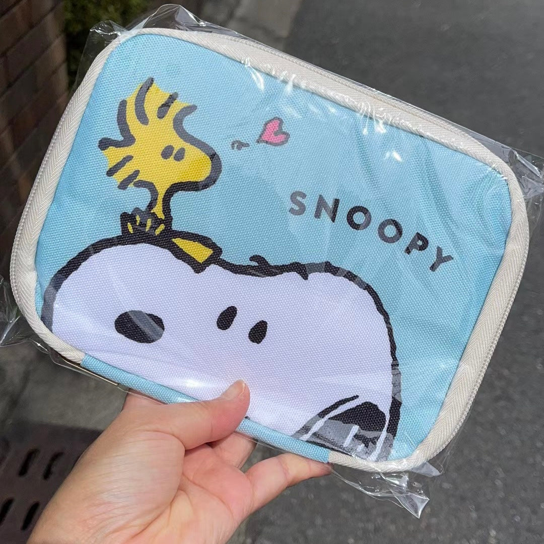 Snoopy｜8月杂志款多功能收纳包/护照夹