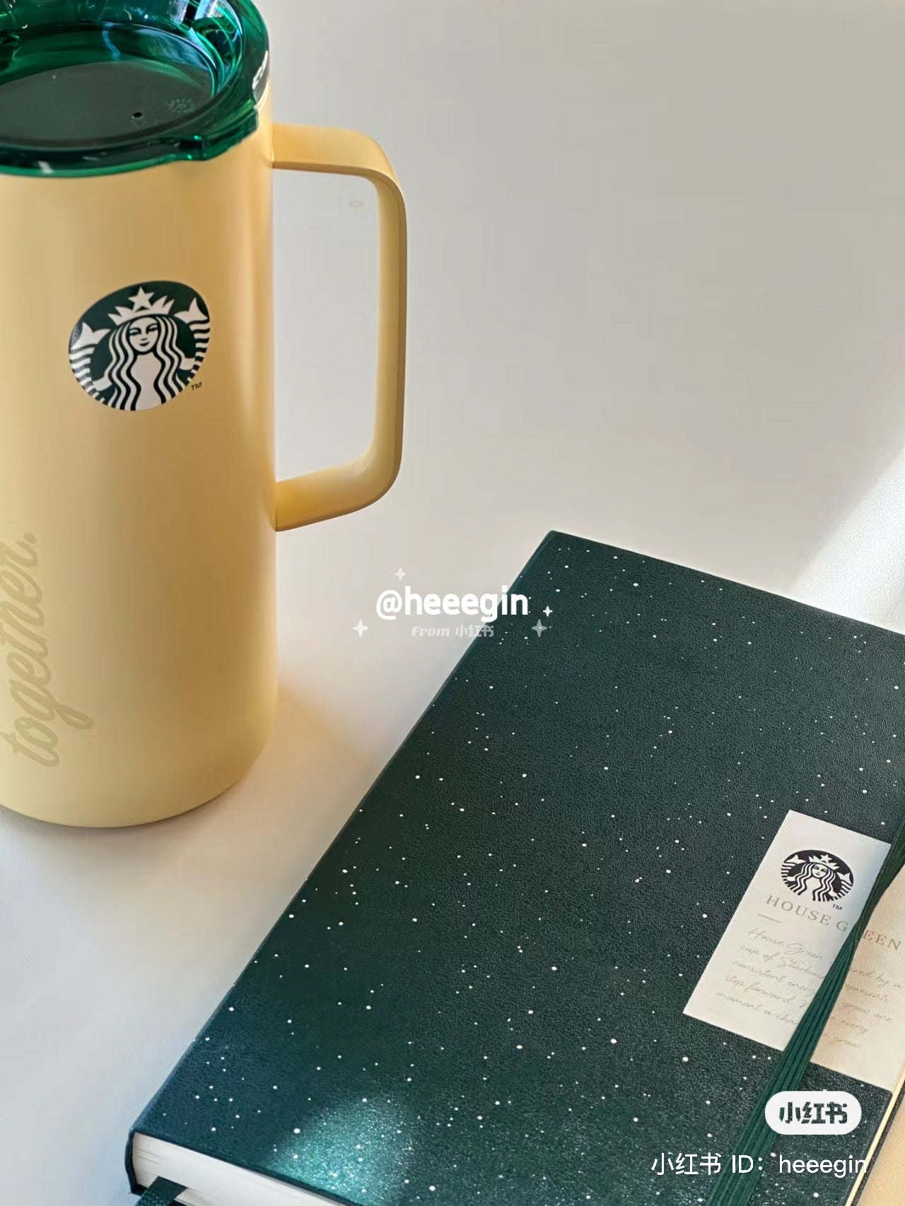 Starbucks星巴克｜奶油黄手柄大容量保温杯｜503ml