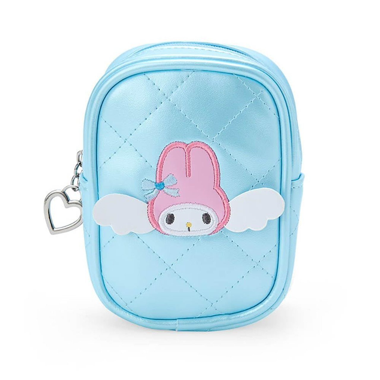 Sanrio三丽鸥｜Sanrio Original Mini Pouch / Dreaming Angel 2nd水色天使爱神系列蓝色小包｜约 13.7 x 12.8 x 6.6cm