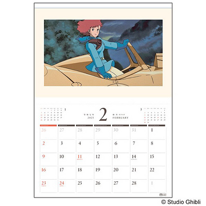 My neighbor totoro｜Studio Ghibli Art Frame Calendar 吉卜力宫崎骏2025年日历/挂历｜ 约600×420mm