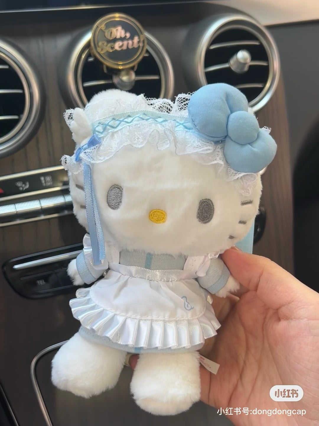 Sanrio｜蓝色幻想水色天使系列挂件/包挂｜約幅10.5×奥行8×高さ15cm