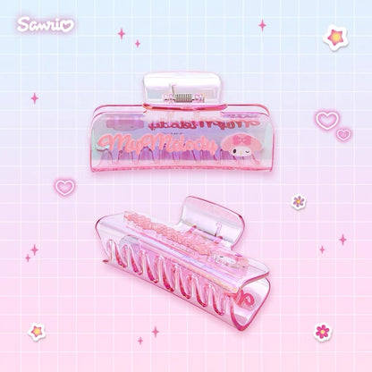 Sanrio｜多角色偏光鲨鱼夹/发夹｜约0.2×4.4×4.5cm