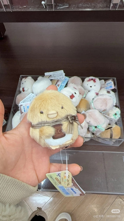 Sumikko gurashi｜Bean Master mini Tenori Plush Doll Chocolate Fair San-X Japan｜60×55×50mm approx.