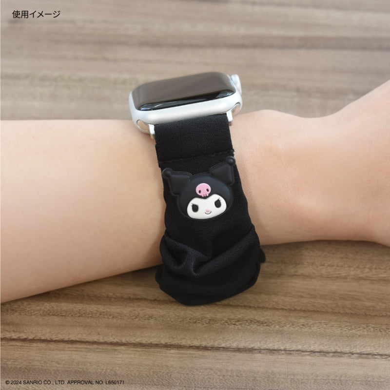 Sanrio三丽鸥｜Apple Watch x sanrio联名可爱角色发圈表带/独特柔软面料｜约140mm