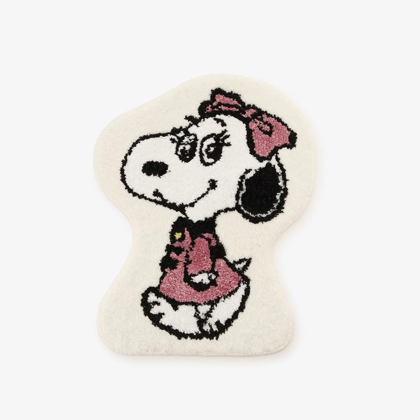 Snoopy｜Afternoon Tea英伦风限定Belle地毯/防滑毯｜	约縦49cm/横39cm