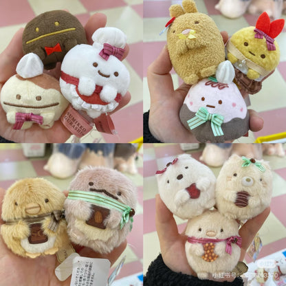 Sumikko gurashi｜Bean Master mini Tenori Plush Doll Chocolate Fair San-X Japan｜60×55×50mm approx.