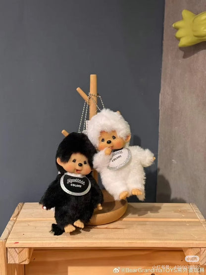 【limit 1】Monchhichi｜COLORS Mascot Holder /Plush Keychain｜H13.5 x W8.5 x D5.5cm approx.