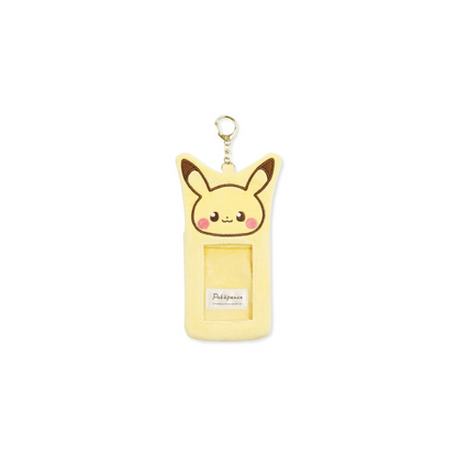 Pikachu皮卡丘｜ Pokemon Photo Holder Card Case Keychain可爱角色毛绒卡套｜约107x211x20mm