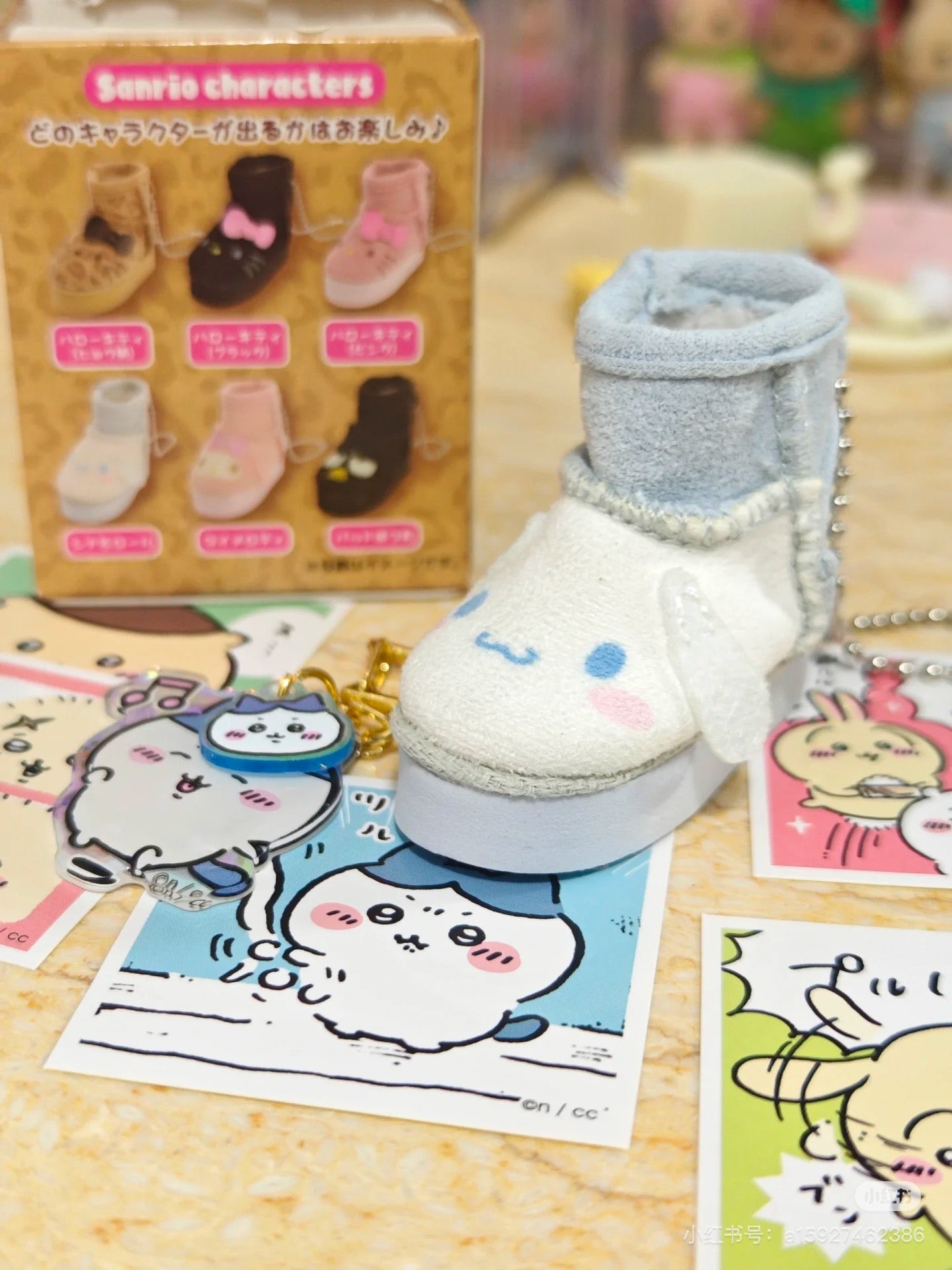 Sanrio三丽鸥｜Other Secret Mini Boots Charm 复古迷你雪地靴挂件盲盒第一弹/全6种｜1枚入