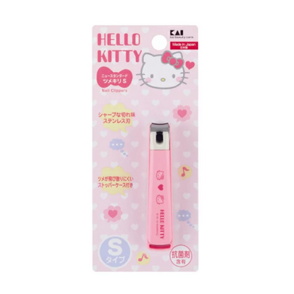 KAI贝印｜Sanrio Kai Nail Clipper (S)不锈钢指甲钳/指甲剪S号/防飞溅｜约1.5×2×7.5cm