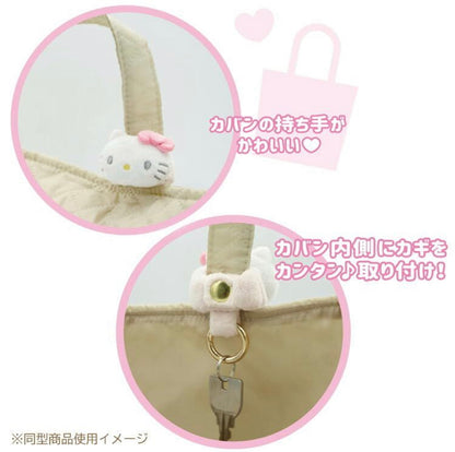 Sanrio三丽鸥｜Plush Badge &amp; Bag Charm包包毛绒绑带/钥匙圈｜约2.6×4.6×3cm