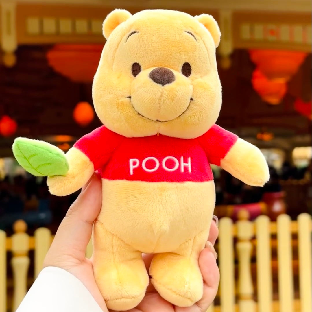 Disney SH｜winnie the pooh噗噗公仔环保袋挂件