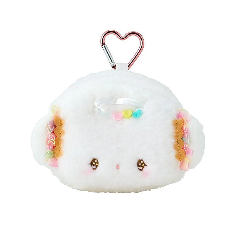 Sanrio｜Face-shiped Mini Pouch - Cogimyun / Angel Play Party小麦云粉精灵天使系列毛绒收纳包｜约14×6×10cm