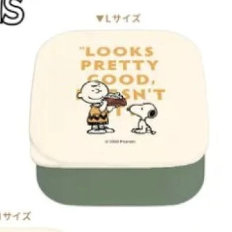 Snoopy｜日本制三个组合式大容量抗菌饭盒/可微波｜L/510ml　M/320ml　S/180ml