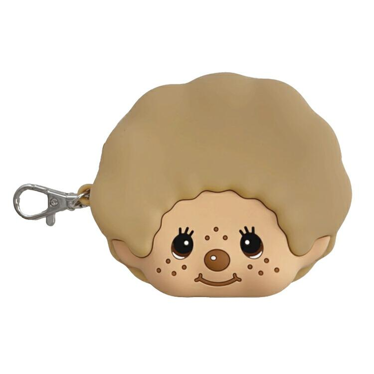 Monchhichi｜Silicone Face Pouch｜H8 x W9.5 x D3.8mm approx.