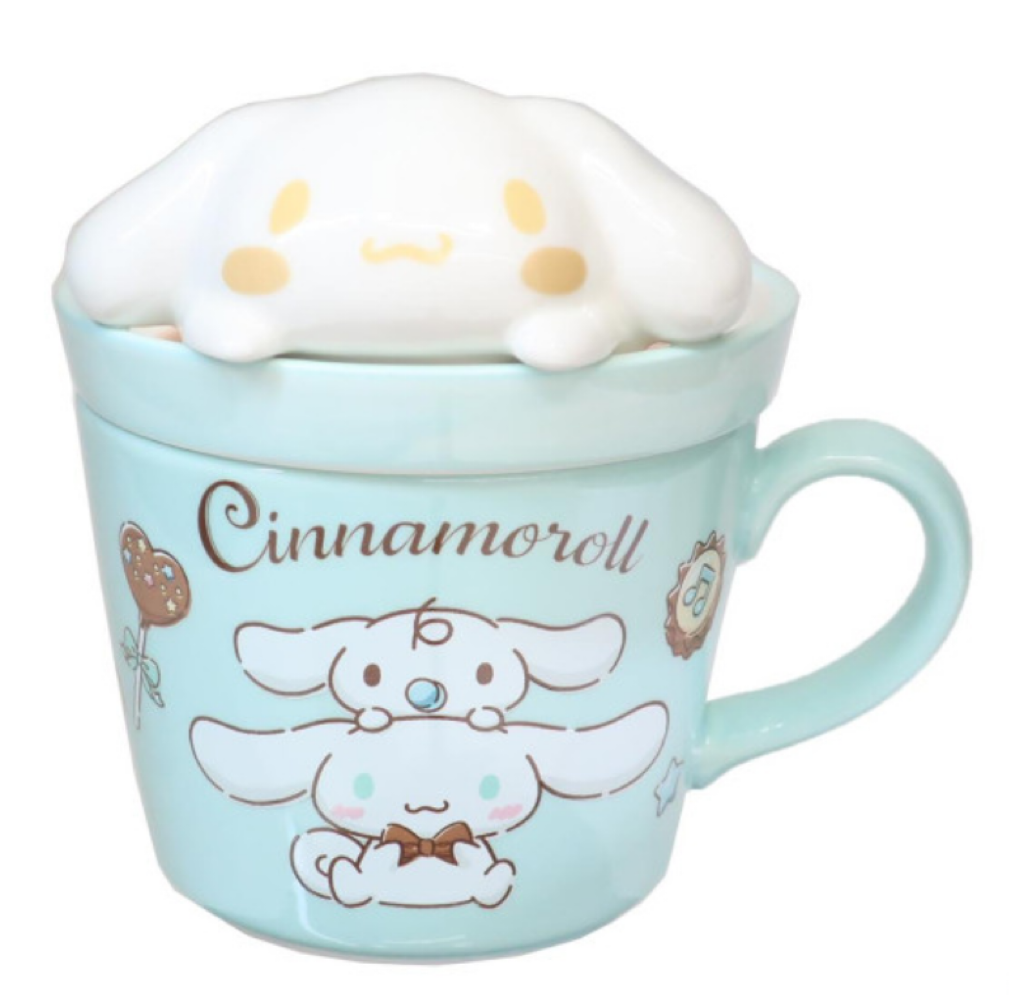 Sanrio三丽鸥｜Mascot Mug  / Cafe Latte Art可爱角色陶瓷马克杯/咖啡杯/微波炉洗碗机适用｜约240cc