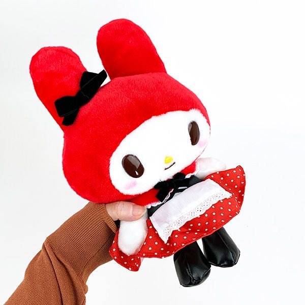 Sanrio｜复古波点毛绒玩偶/公仔｜约25cm×22cm×17cm