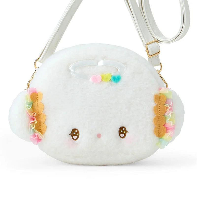 Sanrio｜Face-shaped Pochette - Cogimyun / Angel Play Party小麦云粉精灵天使系列可爱斜挎包/收纳包｜约23×9×14cm