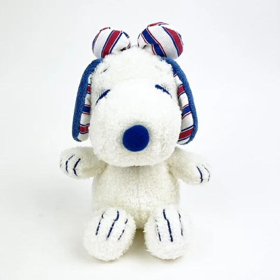 Snoopy｜条纹Belle贝拉玩偶/公仔｜约18cm×15cm×14cm