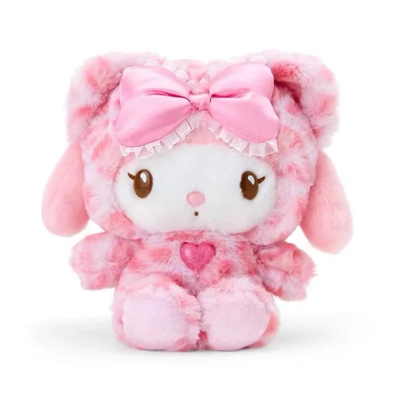 Sanrio三丽鸥｜Original Plush Toy - Hello Kitty / Leopard Bear豹纹熊系列毛绒玩偶｜约17×13×20cm